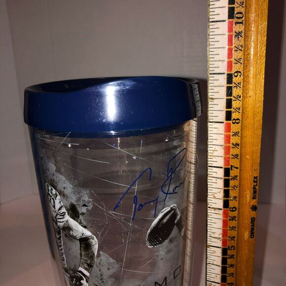 New Tony Romo Jason Whitten Dallas Cowboys Tritan USA 26 oz Tumbler NFLPA - Picture 7 of 8